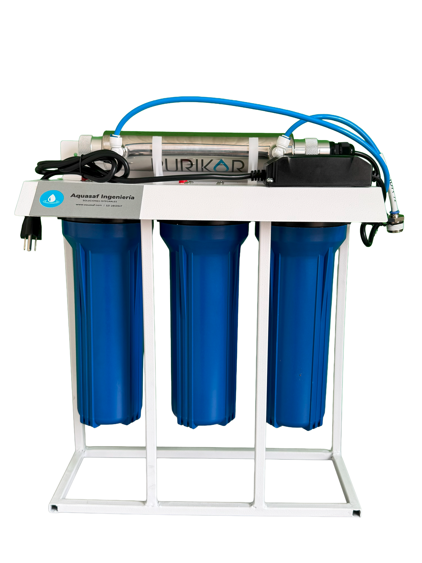 Sistema de Filtración BB 1GPM + UV | 4 Etapas de Filtración y Desinfección