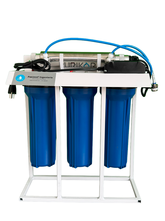 Sistema de Filtración BB 1GPM + UV | 4 Etapas de Filtración y Desinfección