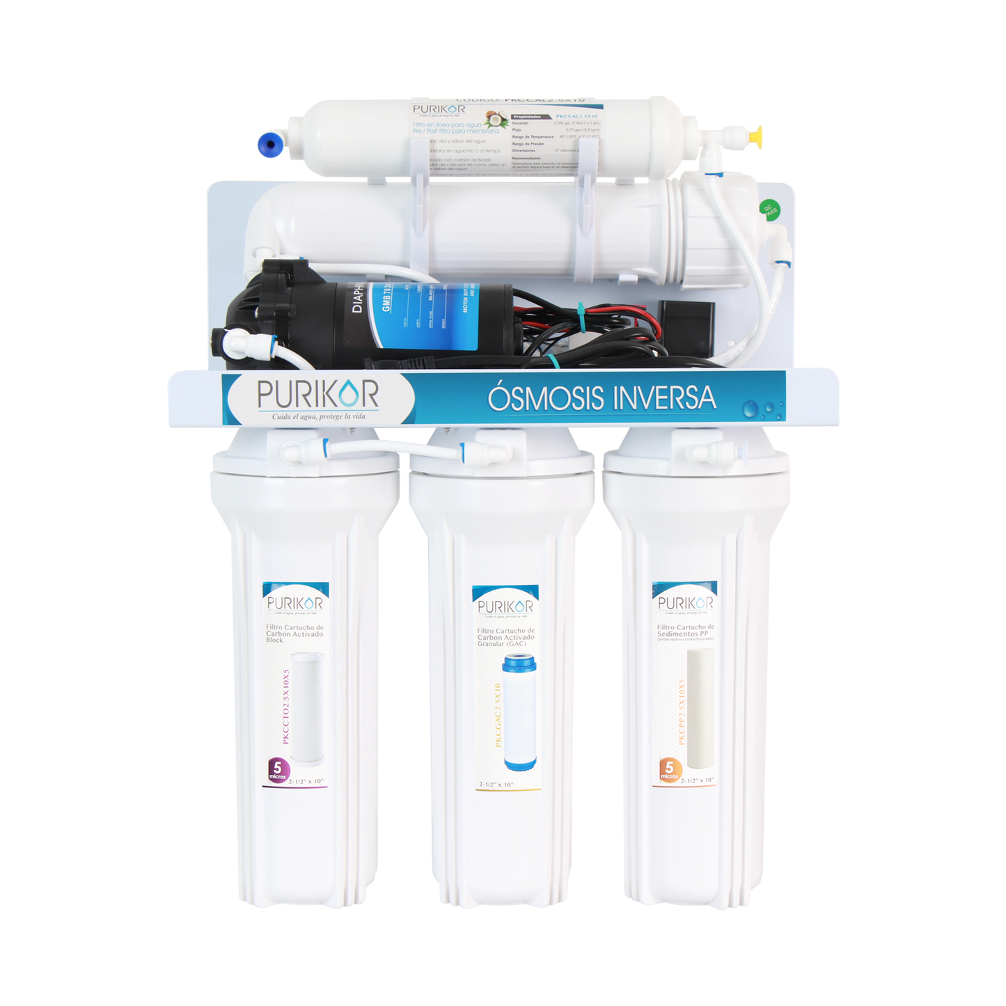 sistema de osmosis 100GPD- 5P