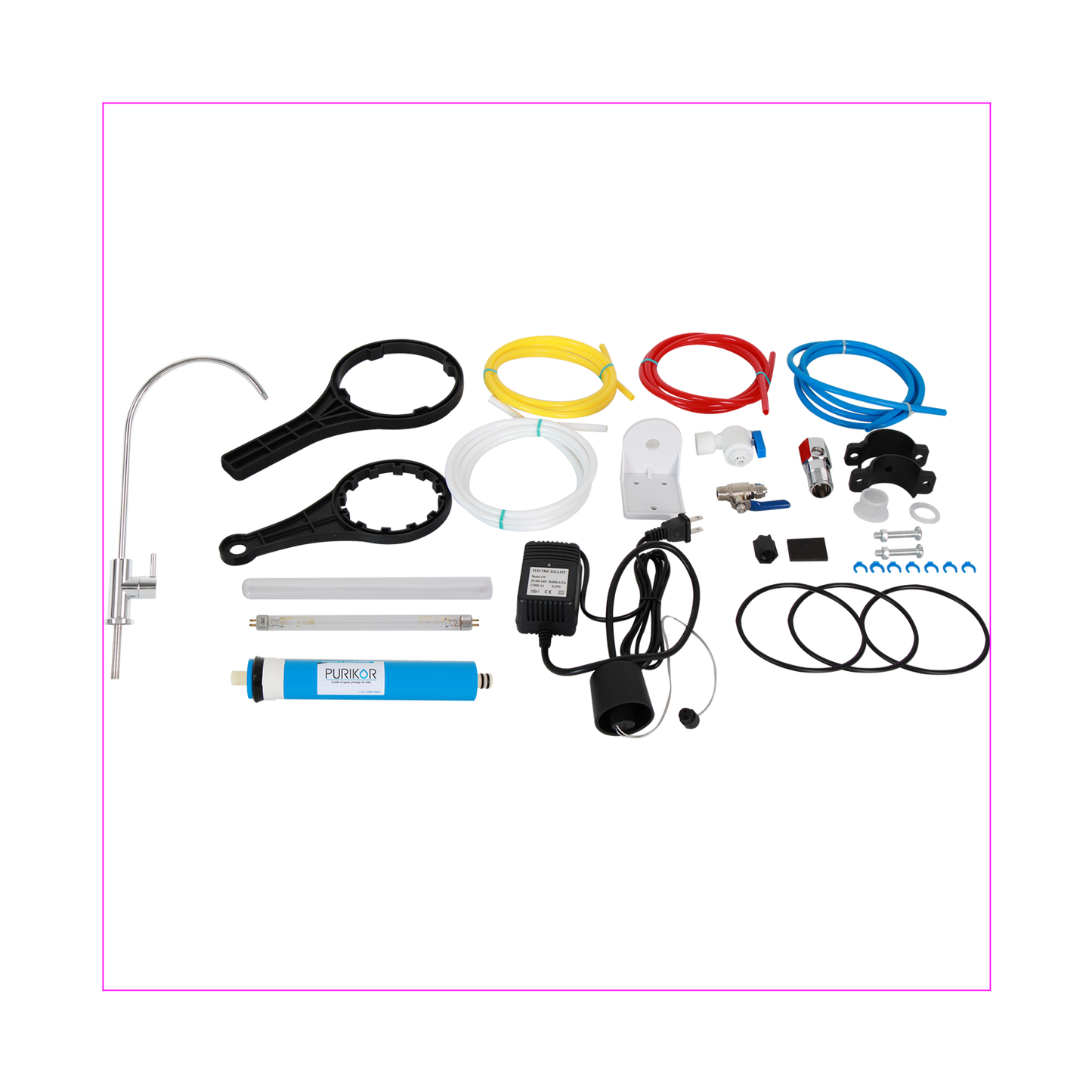 sistema de osmosis 100GPD-6P UV