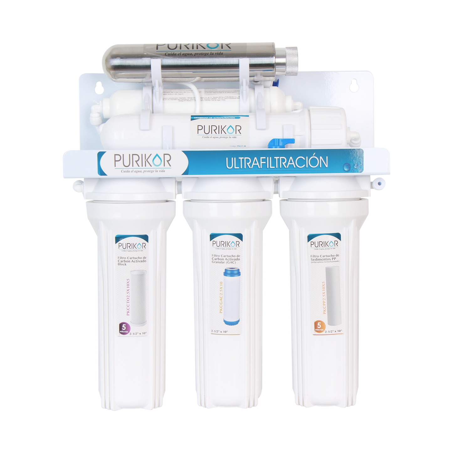 Sistema ultrafiltración 6p