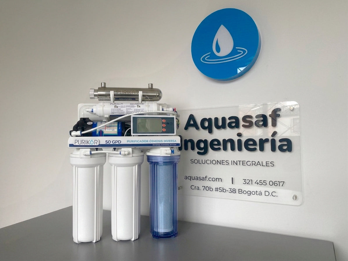 sistema de osmosis 50GPD-6P UV