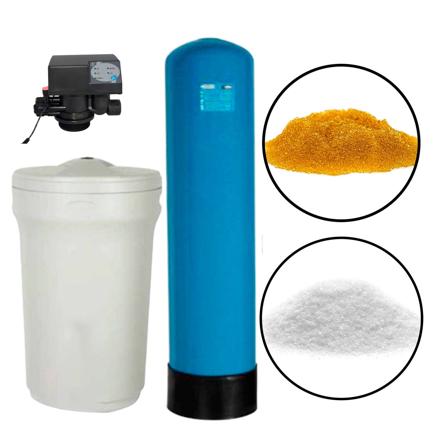 Kit de suavización 1M3/h valvula Automatica