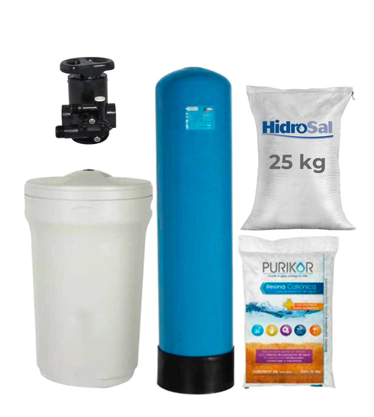 Kit de Suavización 1M3/h valvula Manual