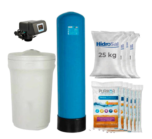 Kit de suavización 4M3/h válvula Automática