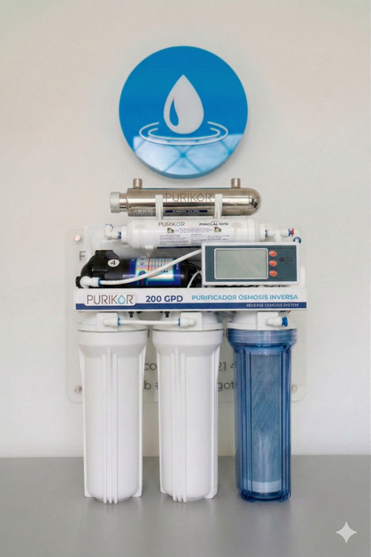 sistema de osmosis 200GPD-6P UV