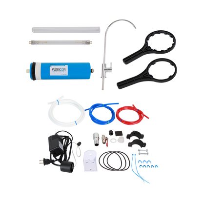 sistema de osmosis 400GPD-6P UV