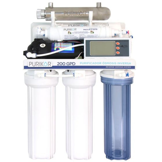 sistema de osmosis 200GPD-6P UV