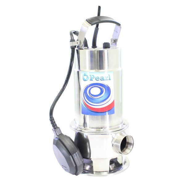 ELECTROBOMBAS DE DRENAJE DE AGUAS SUCIAS EN ACERO INOXIDABLE - SSP 10A16A (*) - 1 HP - 110